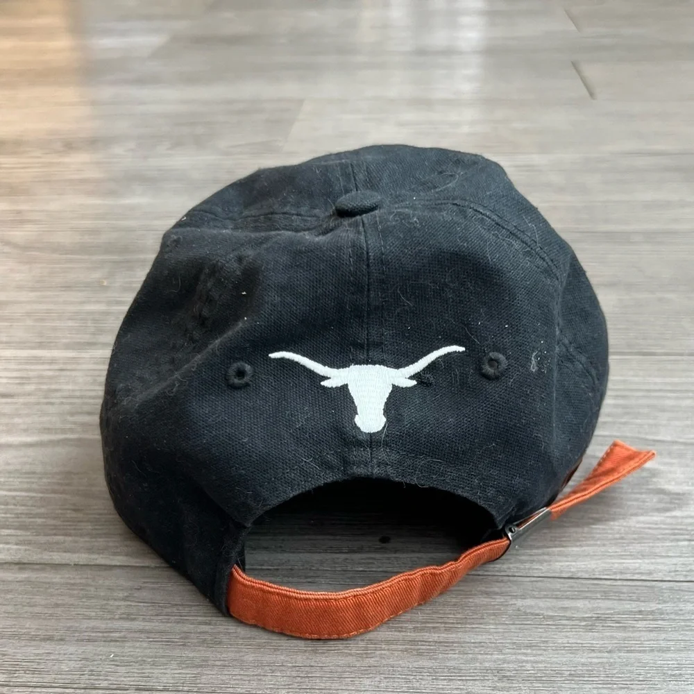 Texas Longhorns UT Black Nike Cotton Canvas Baseball Hat